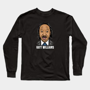 Katt Williams Funny Face Long Sleeve T-Shirt